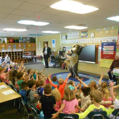 Classroom demonstration for water safety
