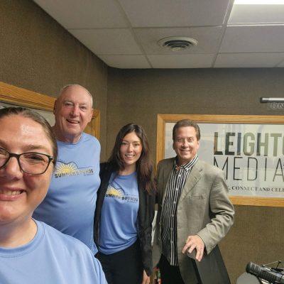 SSBB team visiting KXRA